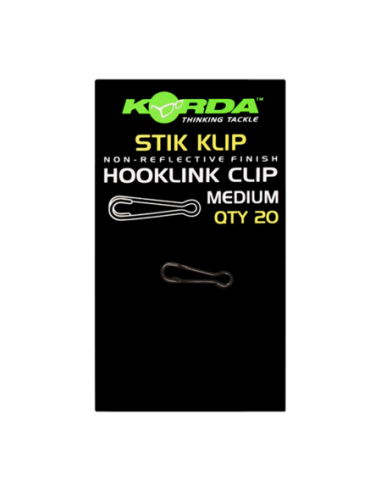 KORDA STIK KLIP MEDIUM HOOKLINK CLIP KORDA