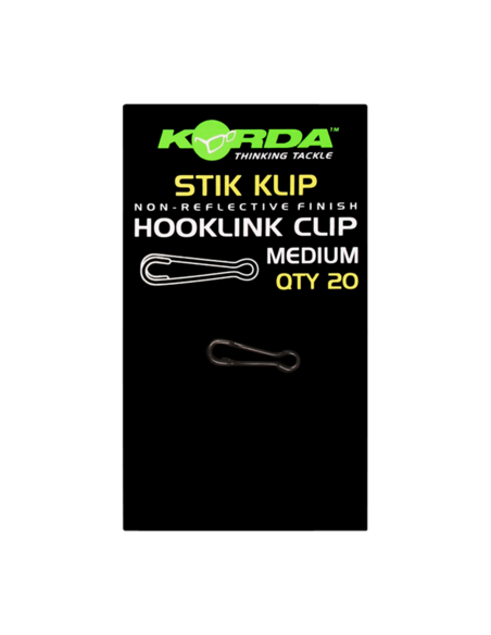 KORDA STIK KLIP MEDIUM HOOKLINK CLIP KORDA
