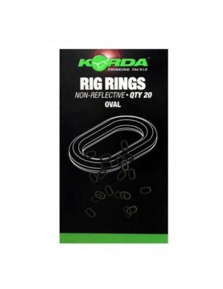 KORDA ONDERLIJNMATERIAAL OVAL RIG RINGS