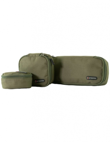 SPEERO TACKLE LUGGAGE POUCHES KIT GREEN SPEERO