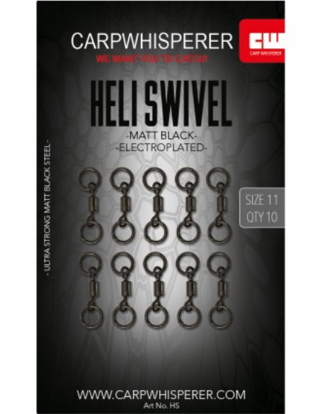 CARP WHISPERER - HELI CHOD SWIVEL CARP WHISPERER - HELI CHOD SWIVEL