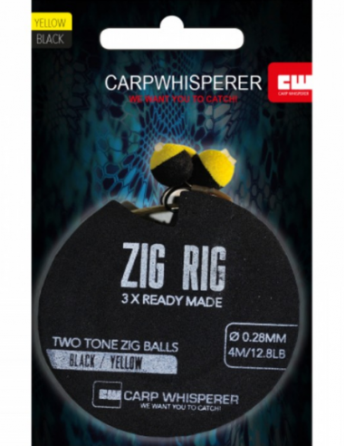 CARP WHISPERER BAS DE LIGNE ZIG RIGS
