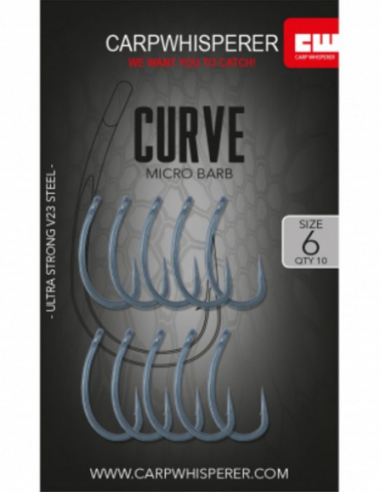 CARP WHISPERER HAMEÇON CURVE CARP WHISPERER