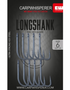 CARP WHISPERER - LONGSHANK HAKEN
