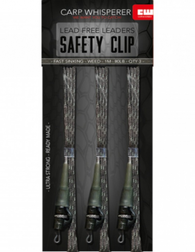 CARP WHISPERER SAFETY CLIP LEADERS