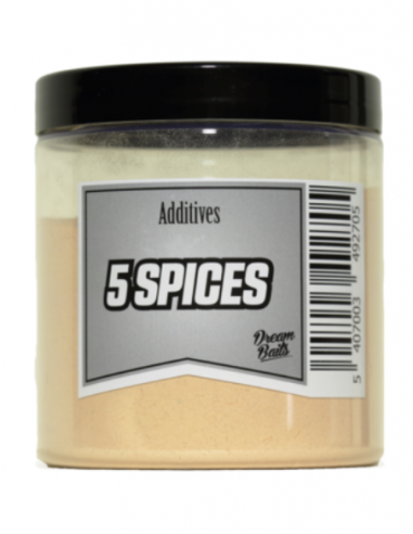 DREAMBAITS ADDITIEF 5 SPICES - 5 KRUIDEN 150G