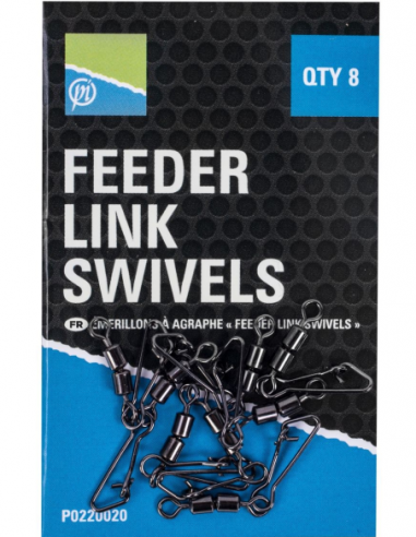 PRESTON FEEDER LINK SWIVELS