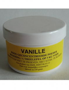 GMS ADDITIEF VANILLE 100GR GMS