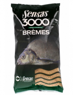 SENSAS 3000 AMORÇE BRÈMES 1KG SENSAS