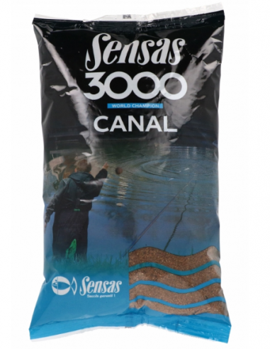 SENSAS 3000 AMORCE CANAL 1KG