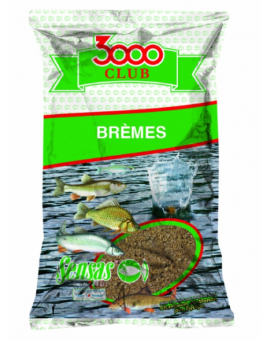 SENSAS 3000 AMORCE CLUB BRÈMES 1KG