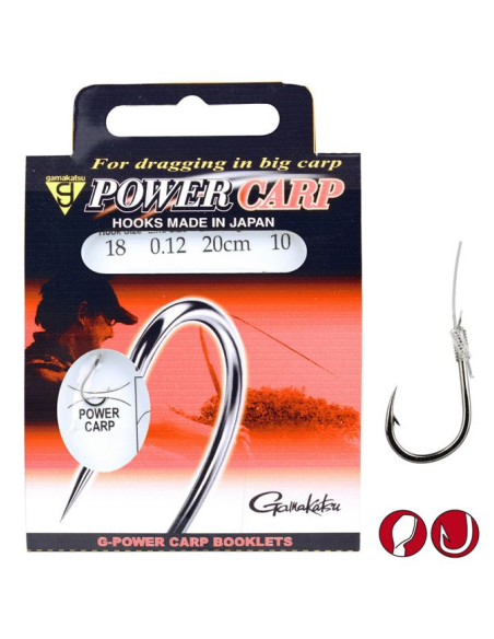 GAMAKATSU ONDERLIJN POWER CARP BARBED