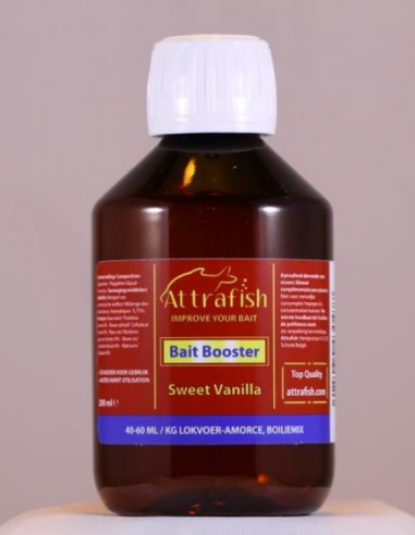 ATTRAFISH LIQUID BAIT BOOSTER SWEET VANILLA 200ML