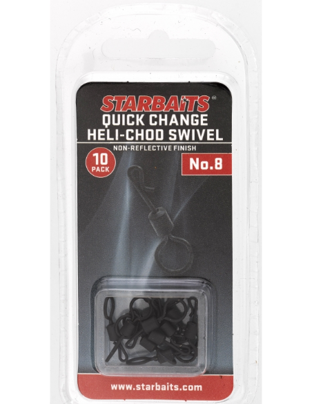 STARBAITS - EMERILLON QUICK CHANGE HELI-CHOD N°8