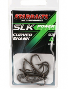 STARBAITS - SLK POWER HOOK PTFE COATED CURVED SHANK 2