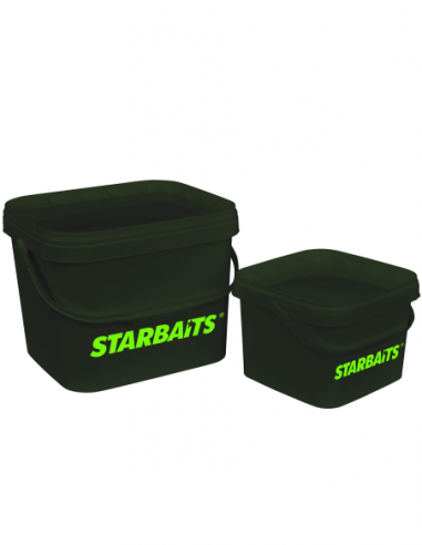 STARBAITS SEAU SQUARE BUCKET 8L STARBAITS