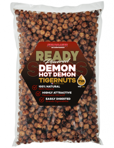 STARBAITS PARTIKELS READY SEEDS DEMON TIGERNUTS MIX 1KG