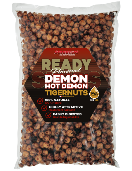 STARBAITS GRAINES READY SEEDS DEMON TIGERNUTS MIX 1KG