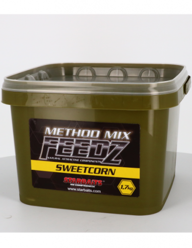 STARBAITS AMORÇE FEEDZ METHOD SWEET CORN 1KG700 STARBAITS