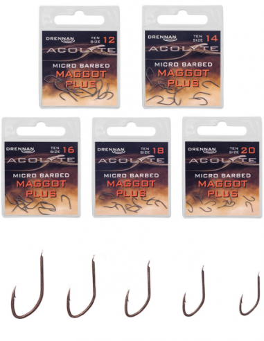 DRENNAN HAMEÇONS ACOLYTE MAGGOT PLUS MICRO BARBED DRENNAN DRENNAN HAMEÇONS ACOLYTE MAGGOT PLUS MICRO BARBED DRENNAN