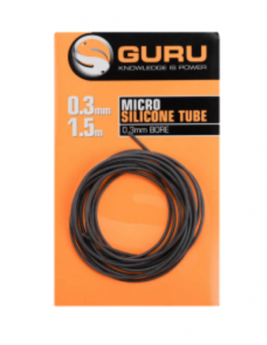 GURU 0,3MM SILICONE TUBING