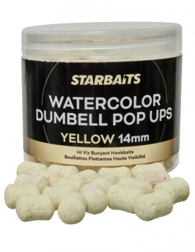 STARBAITS WATERCOLOR DUMBELL POP UPS...