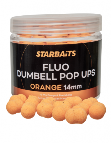 STARBAITS FLUO DUMBELL POP UPS