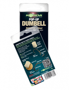KORDA POP-UP DUMBELL BANOFFEE WHITE KORDA