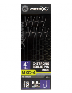 MATRIX BAS DE LIGNE MXC-4 X-STRONG BOILIE PIN RIGS 4"/10CM 2