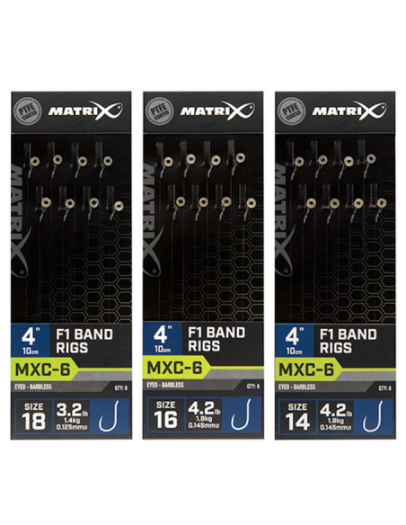 MATRIX ONDERLIJN MXC-6 F1 BANDS 4"/10CM