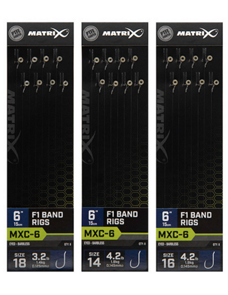 MATRIX BAS DE LIGNE MXC-6 F1 BANDS 6"/15CM