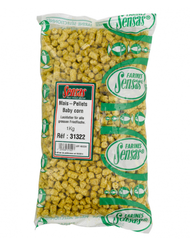 SENSAS FARINE BABY CORN 8MM 1KG