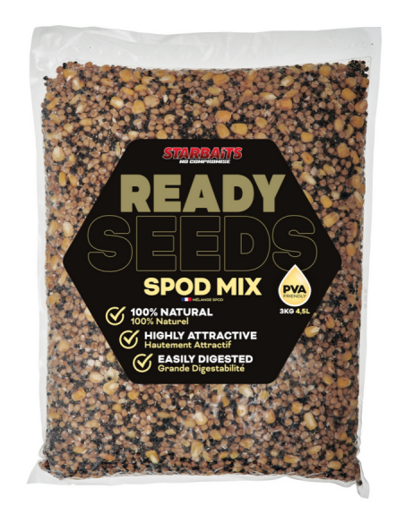 STARBAITS PARTIKELS READY SEEDS SPOD MIX STARBAITS