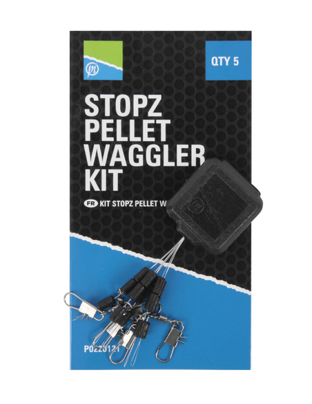 PRESTON STOPZ PELLET WAGGLER KIT PRESTON