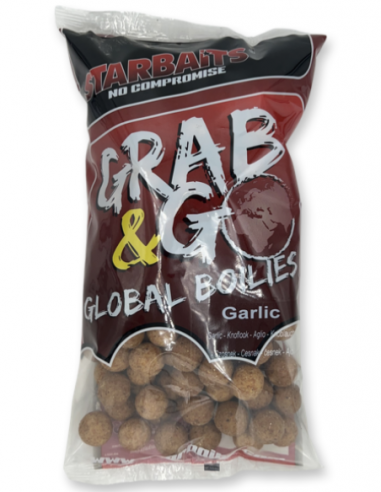 STARBAITS BOUILLETTES GRAB&GO GLOBAL BOILIES GARLIC 20MM