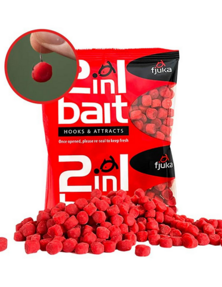 FJUKA BAIT PELLET 2IN1 FATBOY 10MM RED FJUKA BAIT