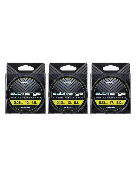 MATRIX GEVLOCHTEN SUBMERGE SINKING BRAID 150M MATRIX