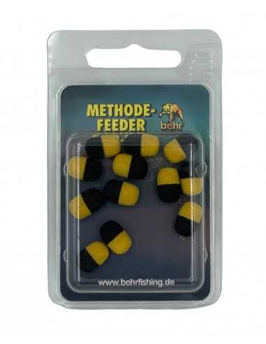 BEHR TRENDEX KUNSTAAS METHOD FEEDER POP UP 8MM GEEL - ZWART BEHR TRENDEX