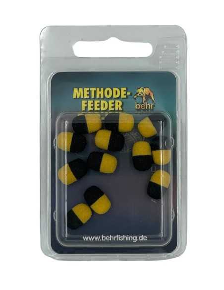 BEHR TRENDEX KUNSTAAS METHOD FEEDER POP UP 8MM GEEL - ZWART BEHR TRENDEX