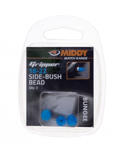 MIDDY ELASTIEK SIDE BUSH GRIPPER BEAD BLUE 18-22  MIDDY
