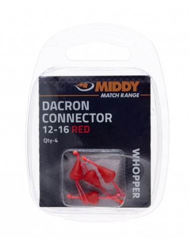 MIDDY ELASTIEK DACRON CONNECTORS RED...
