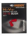 MIDDY ELASTIEK HI - VIZ EXTERNAL 100% PTFE BUSH RED 12 - 16 WHOPPER MIDDY