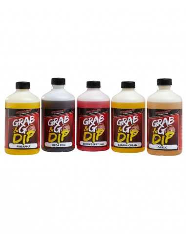 STARBAITS LIQUIDE GRAB & GO GLOBAL DIP HALIBUT 500ML STARBAITS