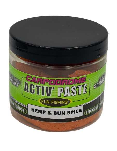 FUN FISHING ACTIV' PASTE HEMP & BUN SPICE 150GR FUN FISHING