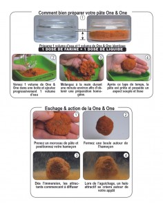 FUN FISHING PÂTE ONE & ONE MAGGOT & FISHMEAL 500GR FUN FISHING 2
