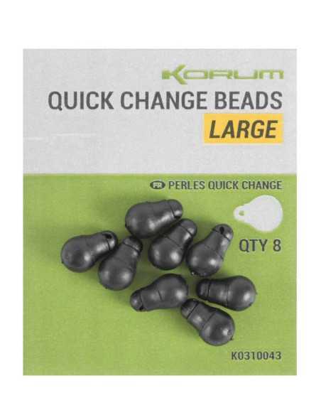 KORUM METHOD QUICK CHANGE BEADS BLACK KORUM