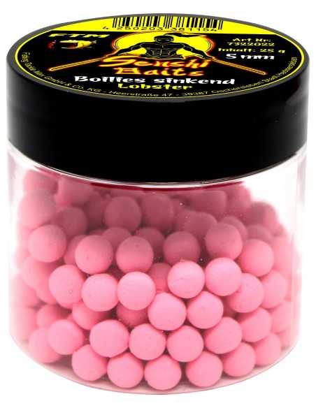 SENSHI BAITS BOILIES SINKEND 5MM LOBSTER PINK 25GR SENSHI BAITS