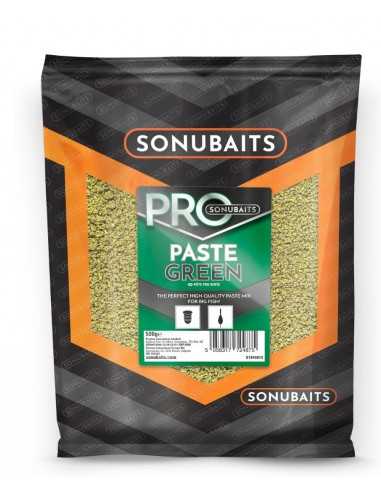 SONUBAITS PASTE PRO PASTE GREEN 500GR SONUBAITS