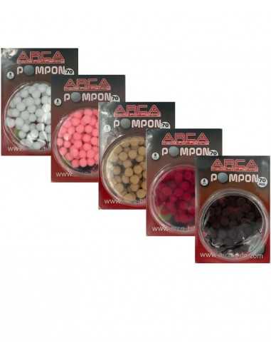 ARCA ESCHES ARTIFICIELLES POMPON 8MM 70 PIÈCES ARCA ARCA ESCHES ARTIFICIELLES POMPON 8MM 70 PIÈCES ARCA