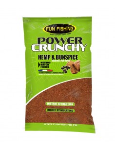 FUN FISHING AMORCE POWER CRUNCHY HEMP & BUN SPICE 2KG FUN FISHING
